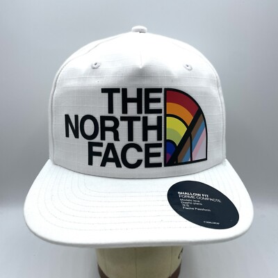 The North Face Hat Adult Snapback White Ripstop Baseball Cap