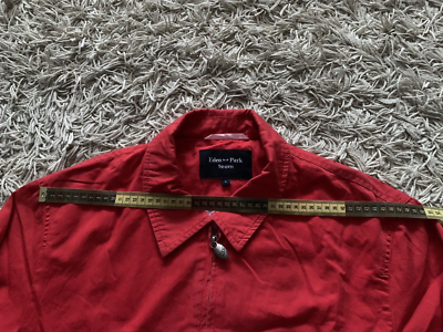 Veste Eden Park Team Jacket Rouge - Taille L - Occasion En Très Bon état - Style Parka - Pour Homme