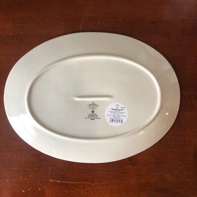 ⚡️John Derian Target Hungry Chickens Stoneware Oval Serving Platter 15