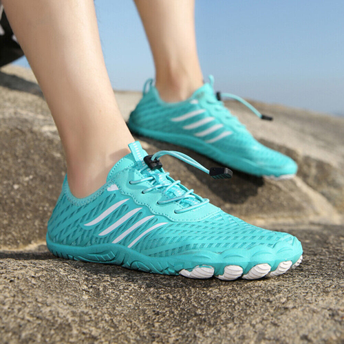 Mens Water Shoes Womens Aqua Shoes Beach Swim Non Slip Barefoot Surfing Size UK - Picture 15 of 28