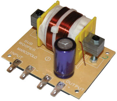 QTX Subwoofer Filter, 12dB, 120Hz, 4 Ohm, 600W