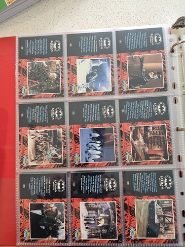 1992 Topps Stadium Club #1-100 and #A-J NM Batman Returns / Master Set - Picture 10 of 24