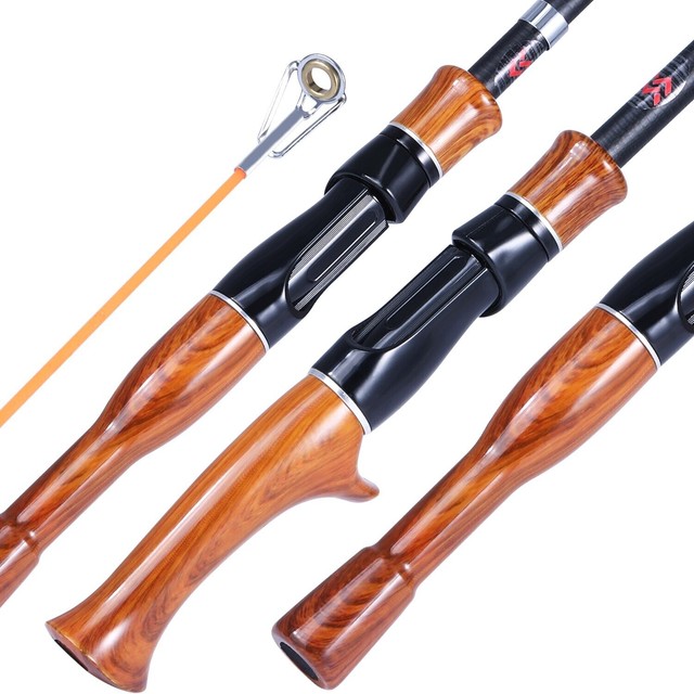 Unknown 7' Spinning Fishing Rod Pole Vintage Collector Gray Black Cork