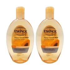 Eskinol Papaya Facial Cleanser 225ml Pack of 2 Nourishing Skin Cleaning Agent