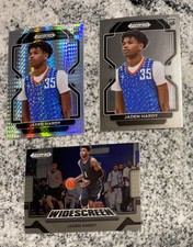 Jaden Hardy Prizm Draft Silver Hyper & Widescreen Dallas Mavericks Rookie RC