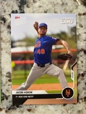 2020 TOPPS NOW CARD RTOD SUMMER CAMP WAVE 3 CARD METS JACOB deGROM OD-505