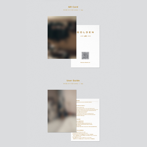 Juego de Álbumes Estándar DORADO BTS Jungkook + Álbum Weverse Oficial K-POP Productos - Imagen 15 de 17