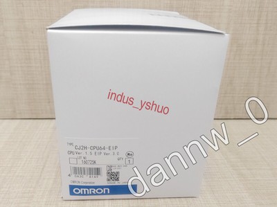 New In Box OMRON CJ2H-CPU64-EIP PLC module