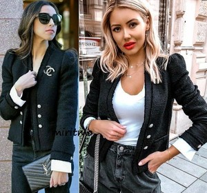 zara tweed poplin jacket