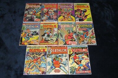 ASTONISHING TALES 25 - 36 MARVEL COMICS 1ST DEATHLOK 1974 COLLECTION LOT 12 6 1