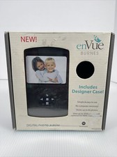 EnVue Burnes digital photo album Designer case Included NEW 3.5" LCD screen