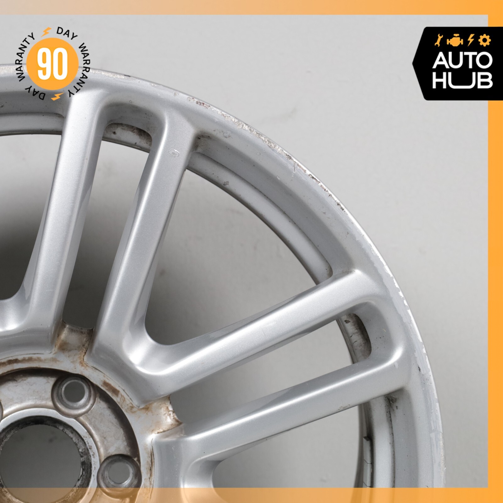 Bentley Continental GT Flying Spur 9 x 20 20" Wheel Rim Silver 3W0601025AB OEM