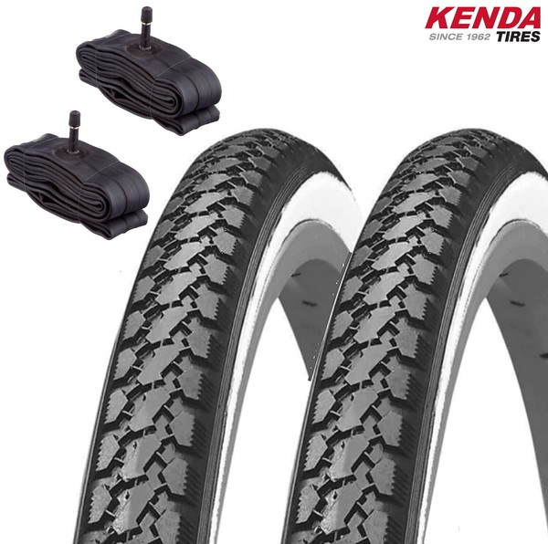 2 Reifen 700X35C + Zimmer Amerika Reifen Bn FüR Fahrrad City Trekking-image