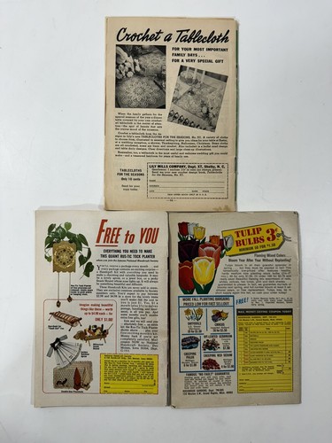 The Workbasket Magazine Knit Crochet Vintage Lot Of 3 (1951, 1968, 1974) - Imagen 2 de 2