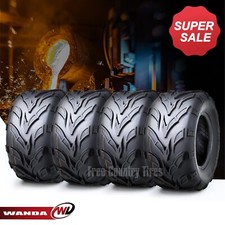 Set of 4 WANDA 145/70-6 Go Kart Tires 145x70x6 145x70-6