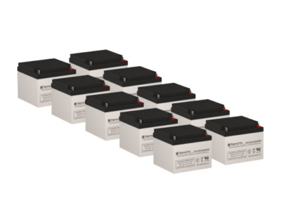 SigmasTek SP12-26 (NB) 12 Volt 26 Amp NB SLA AGM Battery Set of 10