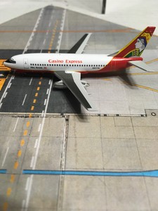 Apollo 400 scale diecast model Casino Express Boeing 737 commercial airliner