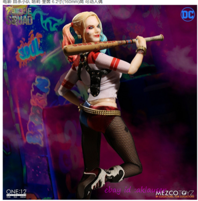 Mezco Toyz 1/12 DC Suicide squad Harley Quinn Action Figure Toy