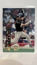 #13 Albert Belle Signed Free Agent Orioles 1999 Fleer Tradition Baseball Card