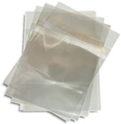 100-Pak =RESEALABLE= Plastic Wrap =BLURAY= Sleeves for 12mm Blu-ray Cases