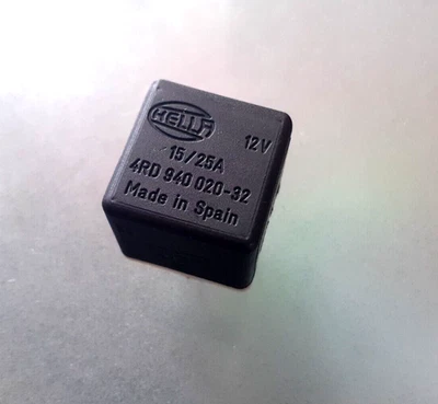 relais HELLA 4RD940020-32, 15/25A, 4RD94002032, PEUGEOT 306 4RD 940 020-32 - Photo 1/4