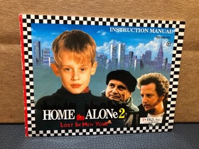 HOME ALONE 2 LOST IN NEW YORK NES GAME WITH MANUAL GOOD CONDITION