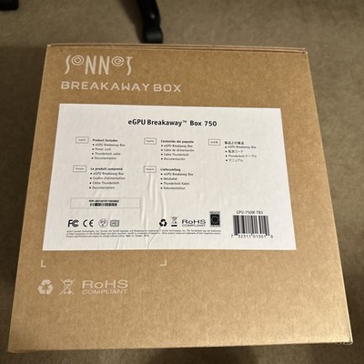 Sonnet 750ex eGPU Breakaway Box