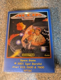Atari 2600 Extremely Rare Homebrew 2001 Alia Ebivision CIB Complete