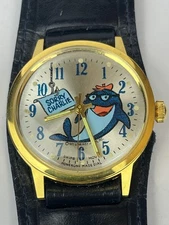 1971 Windup Dial Star-Kist Sorry Charlie Tuna Advertising Character Watch