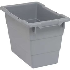 Quantum Storage Systems Tub1711-12Gy Cross Stack Storage Container, 5.5 Gal,
