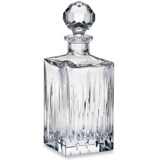 Reed  Barton Crystal Soho Square Decanter