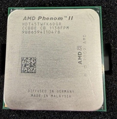 AMD Phenom II X 6  2.7 GHz 1045T Six Core Processor, HDT45TWFK6DGR, AM3 95w