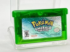 Pokemon Emerald Nintendo Gameboy  AUTHENTIC  NEW BATTERY