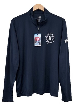 Helly Hansen HH Tech 1/2 Zip Lightweight Pullover Navy Blue Mens Size XL NWT