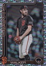 RYAN WALKER TOPPS UPDATE FANATICS LOGO FOIL GIANTS #US-179 2025 25
