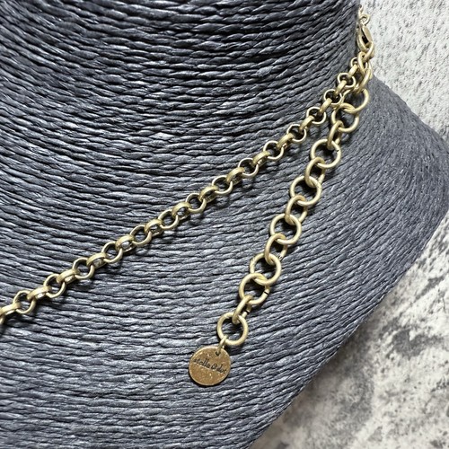 Collana STELLA & DOT Fleurette Collare Dichiarazione Tono Oro Graziosa Kitsch Retrò - Foto 6 di 8