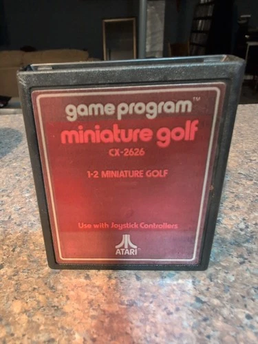 Atari 2600 Miniature Golf Tested Combine Ship