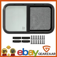 Finestra laterale caravan finestra scorrevole oscurata per rimorchio camper 700 x 400 mm