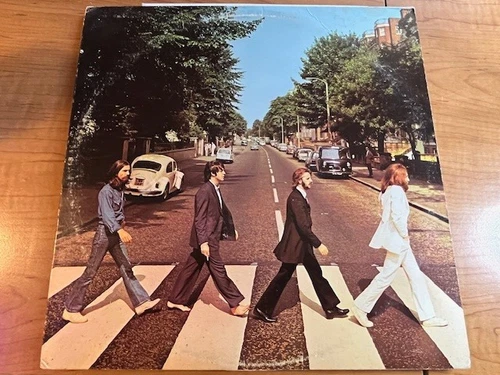 The Beatles "Abbey Road" Vinyl LP Capitol Records Pressing SO-383 Orange Label