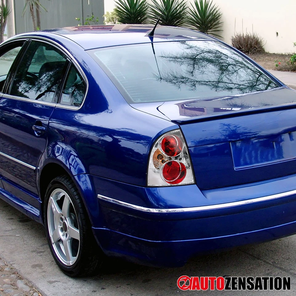 Fit 2001-2005 Volkswagen Passat Sedan Rear Tail Lights Brake Lamps 02 03 04 - Image 2 of 4