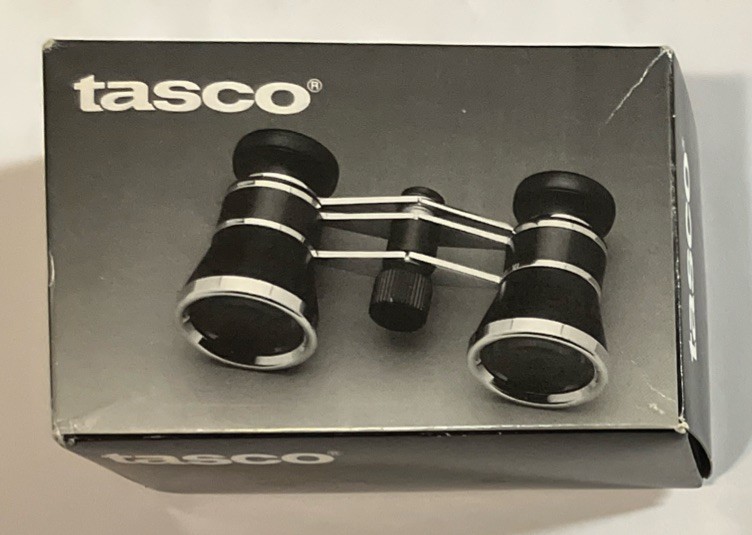 Vintage 1980's TASCO 3x28 Coated Lens Binoculars Made in Japan #20
