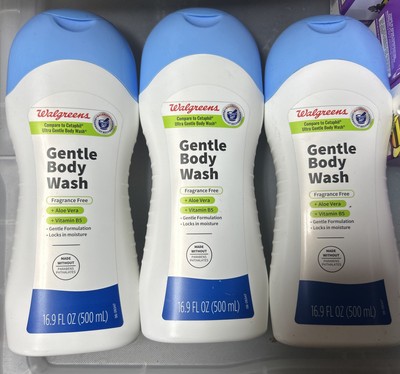3 Walgreens Compares To Cetaphil Ultra Gentle Body Wash Fragrance Free 16.9oz