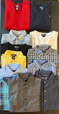 Polo/Chaps Ralph Lauren Boys Size M 10-/12 Lot Of 12 Shirts