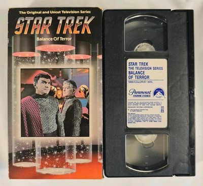 Star Trek The Original And Uncut (1966) VHS #9- Balance Of Terror Rare Oop SciFi