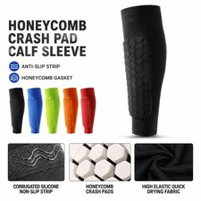 Outdoor Soccer Ski Shin Guards Shin Pads Calf Protective Compression Sleeve