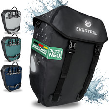 Evertrail Fahrradtasche für Gepäckträger - Flexibel bis 28L I 100% Wasserdicht