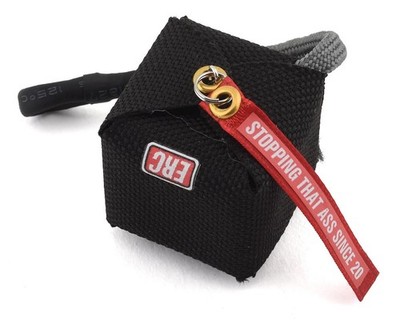 Exclusive RC Non Functional Drag Racing Parachute (Black) [ERC8-DC-1035]