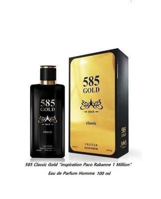 585 Gold est une Boisé Épicé Eau de Parfum für Herren 100 ml