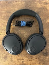 JLab JBuds Lux ANC Over-Ear Headphones – Black (With Audio Cable + Carry Case)