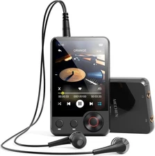 128GB MP3 Player with Bluetooth - D53 Portable MP3 Touch Screen Music Player